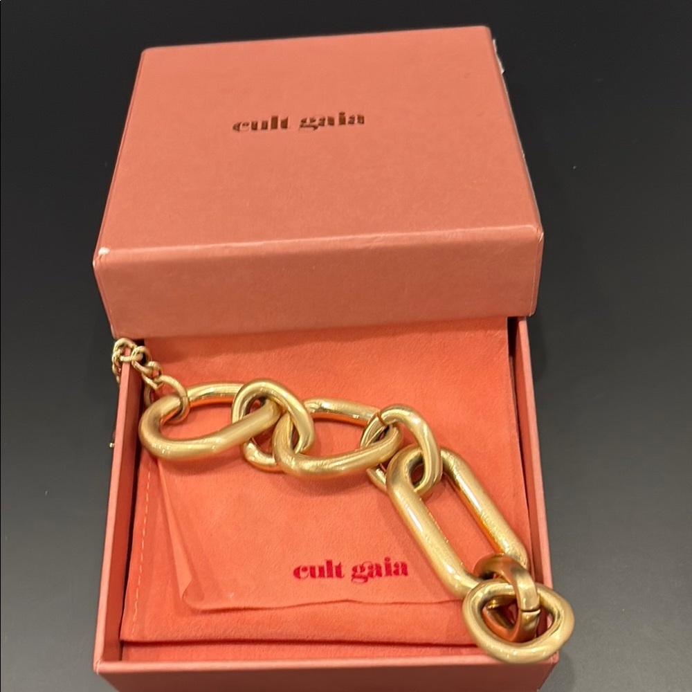 Cult Gaia Chunky Gold Bracelet